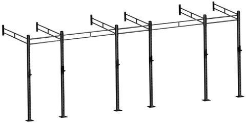 French Fitness Wall Mount Rig & Rack System 23 (New) Image