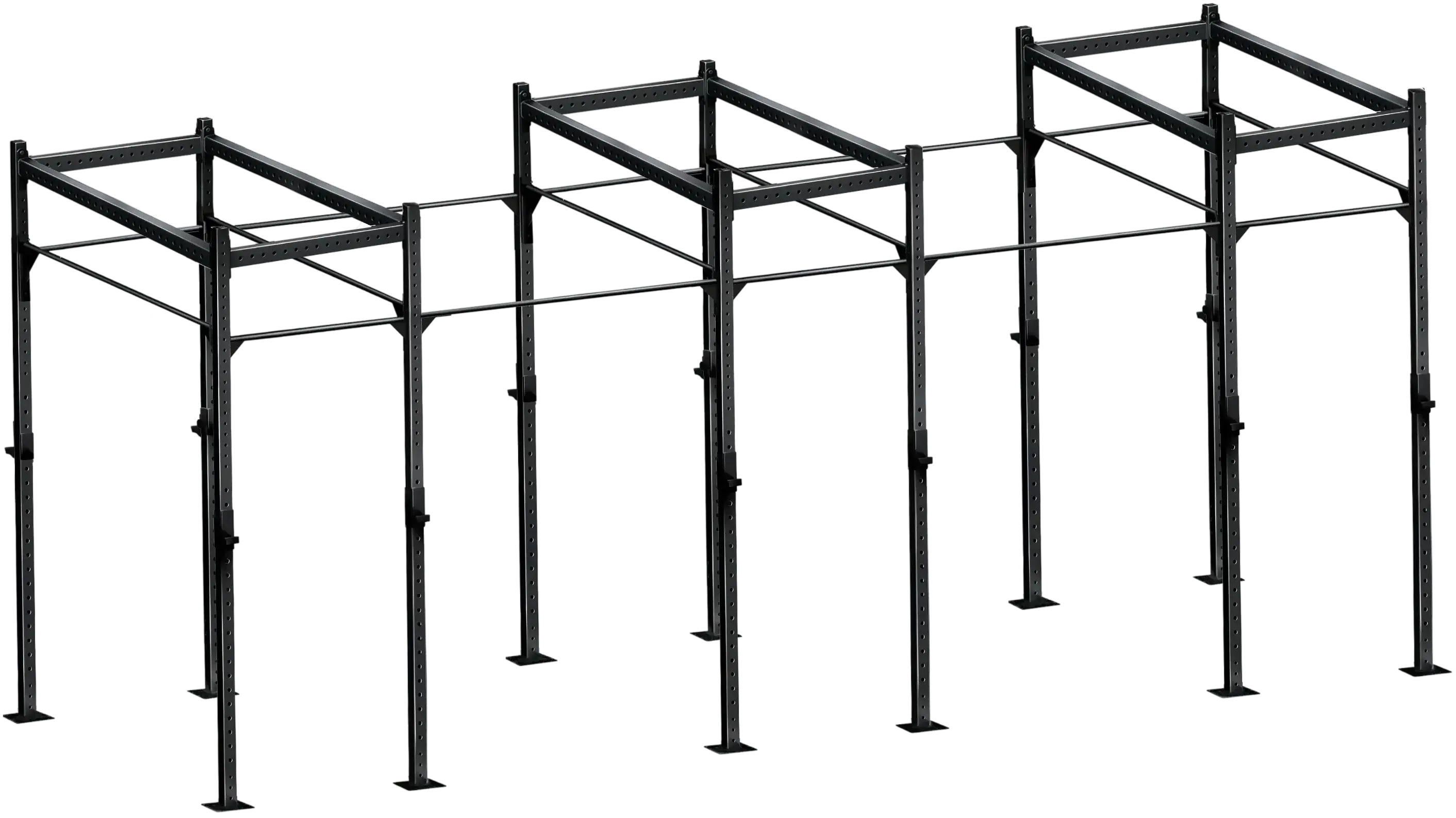 French Fitness Free Standing Rig & Rack System 24 (New) Image