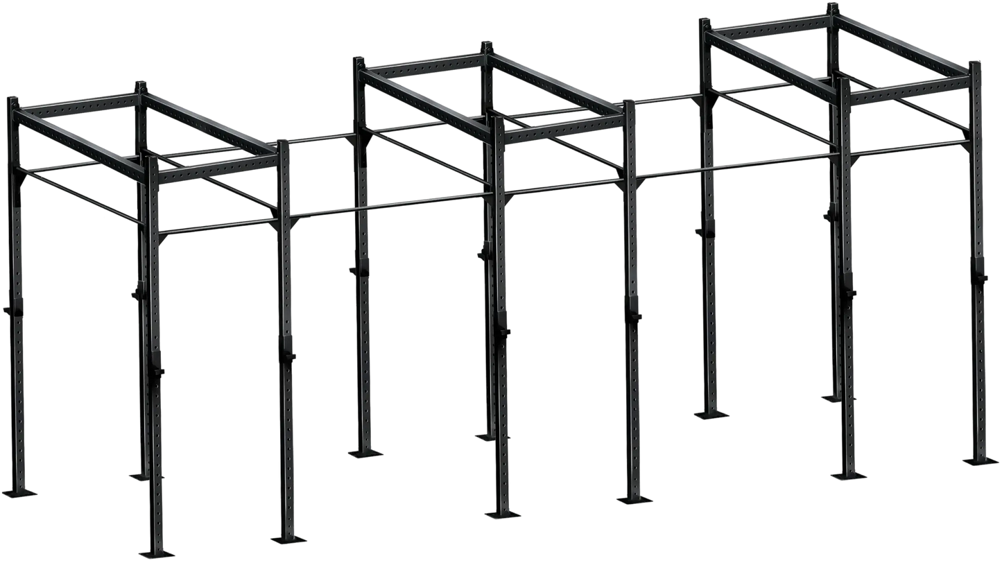 French Fitness Free Standing Rig & Rack System 24 (New) Image