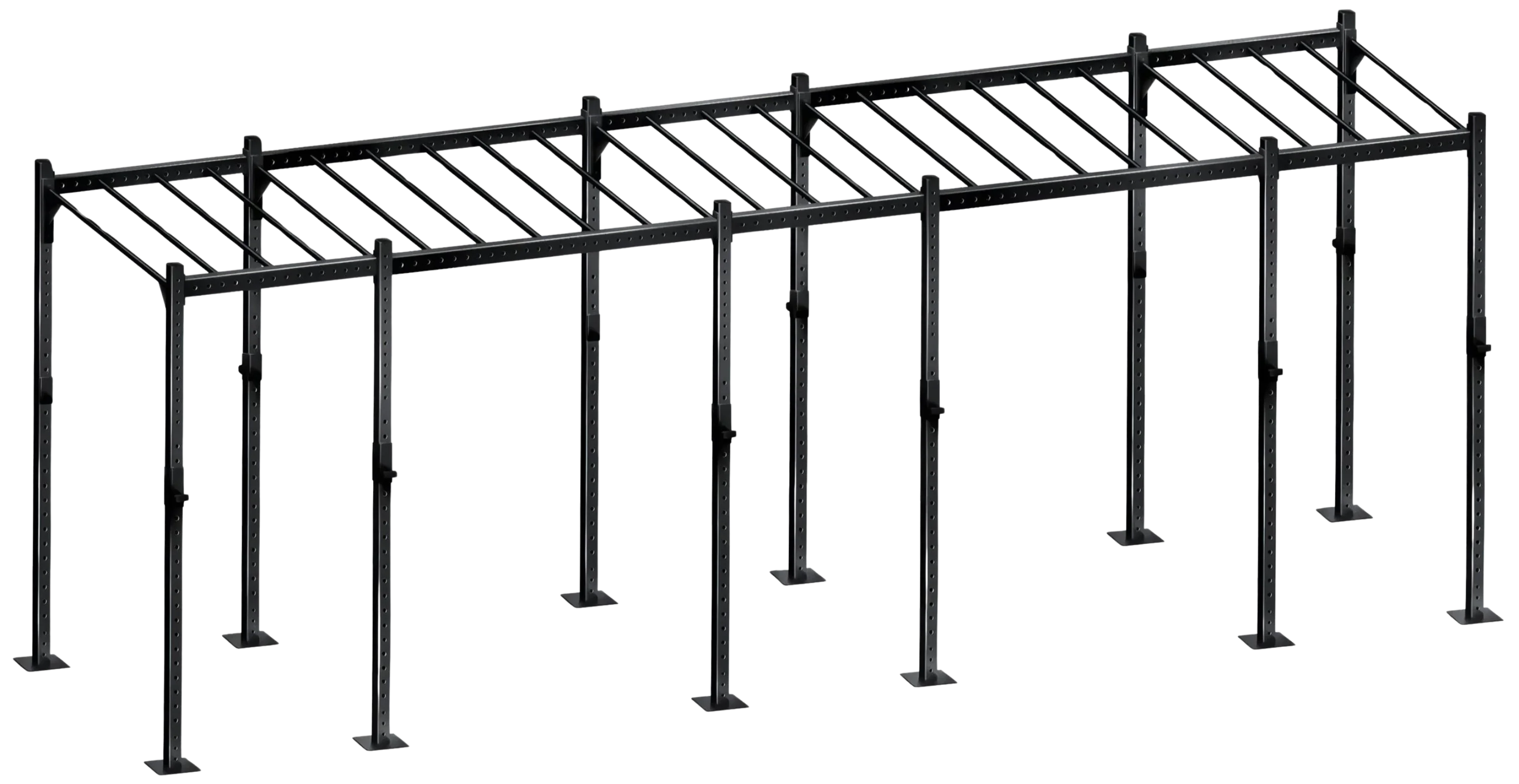 French Fitness Free Standing Rig & Rack System 3 (New) Image