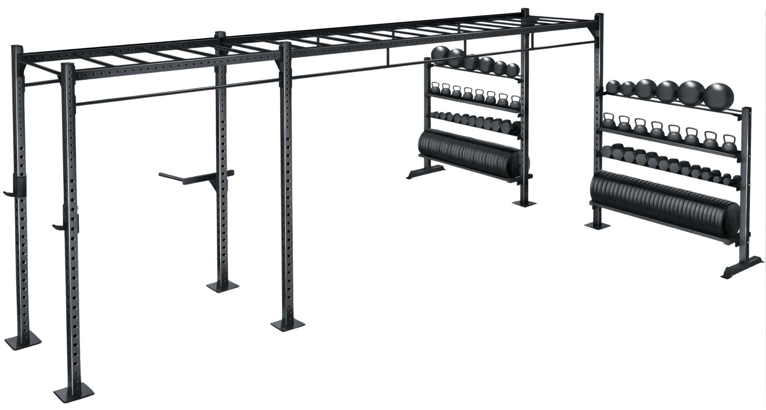 French Fitness Free Standing Rig & Rack System 9 (New) Image