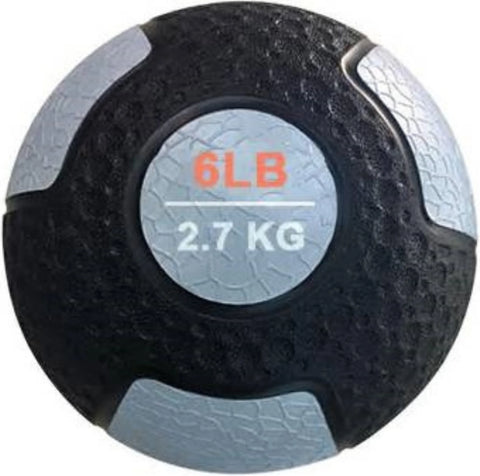 French Fitness Rubber Medicine Ball Set of 10 (4 to 30 lbs) (New)