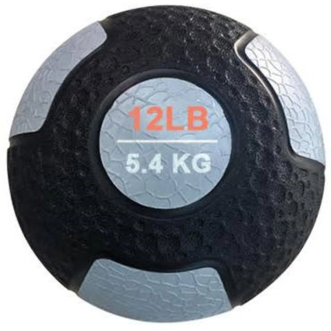 French Fitness Rubber Medicine Ball Set of 10 (4 to 30 lbs) (New)