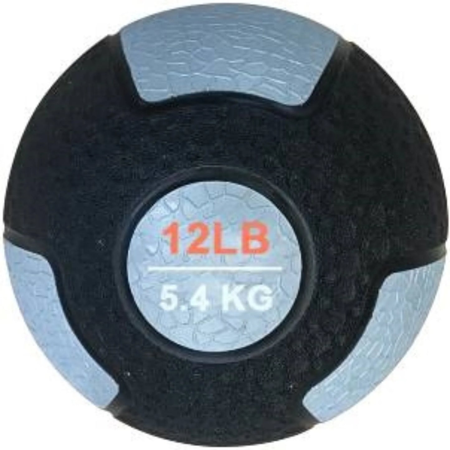 French Fitness Rubber Medicine Ball 12 lb (New) Image 3