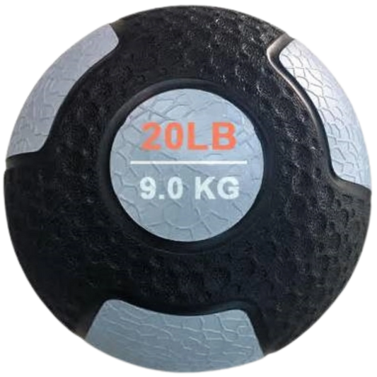 French Fitness Rubber Medicine Ball 20 lb (New) Image