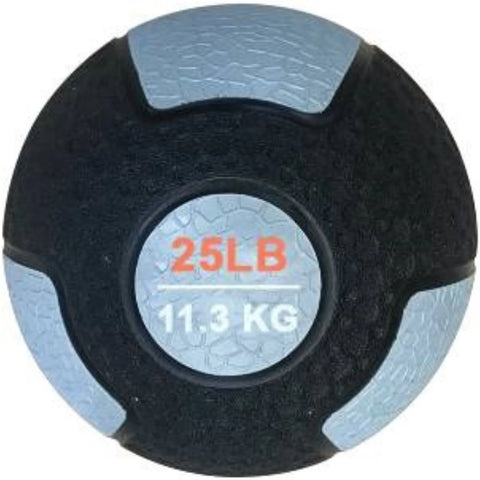 French Fitness Rubber Medicine Ball 25 lb (New)