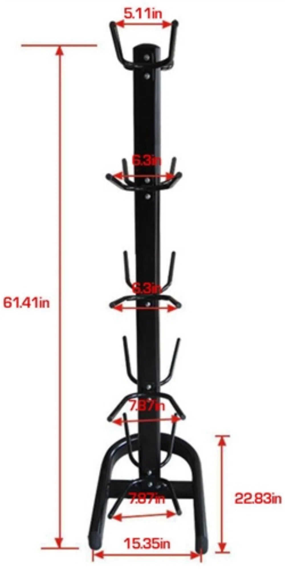 French Fitness Rubber Medicine Ball Set of 10 (6 to 25 lbs) w/Rack (New) Image 14