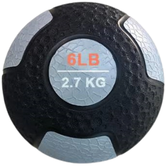 French Fitness Rubber Medicine Ball 6 lb (New) Image