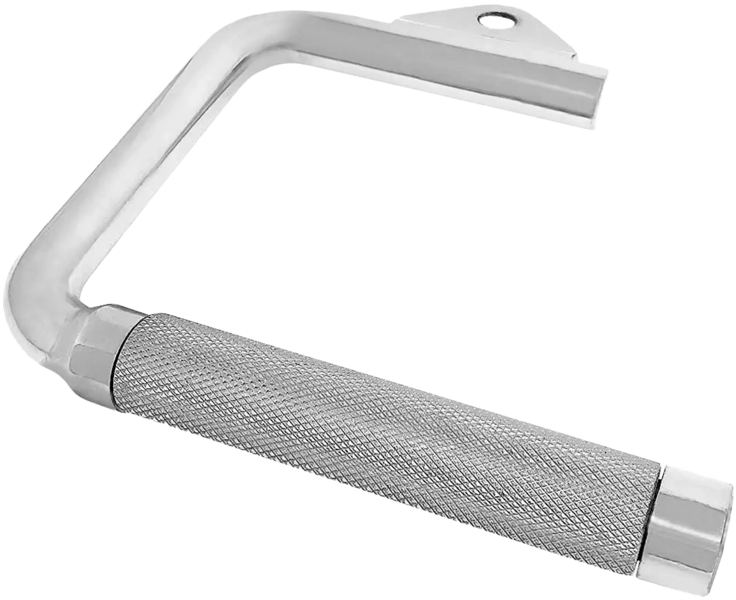 French Fitness Revolving Chrome CSH10 Stirrup Handle (New) Image