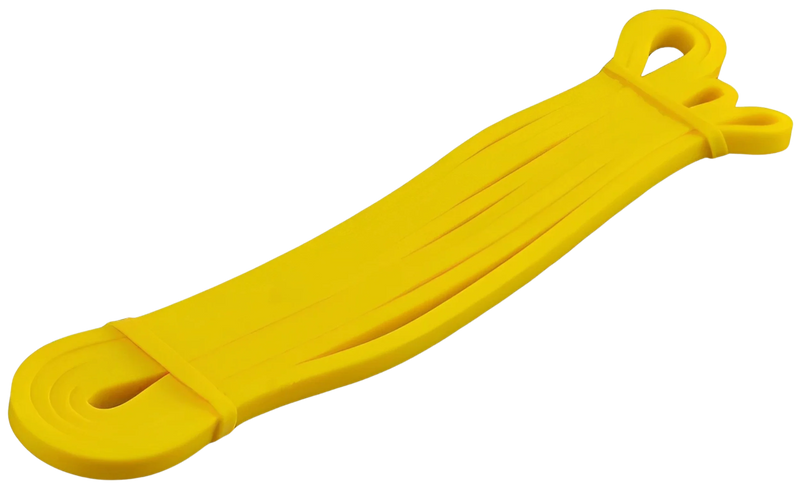 French Fitness Resistance Pull Up Assist Band - Yellow (8-15lbs) Very Light (New)