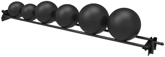 French Fitness 43" Rack & Rig Ball Tier/Tray Attachment (New) - Angled View