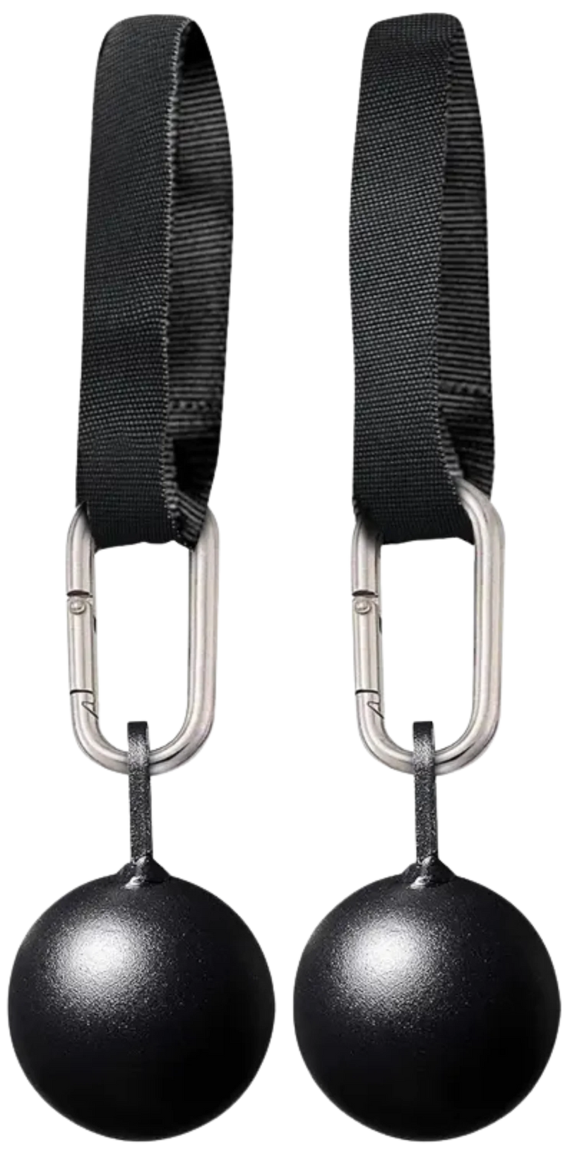 French Fitness Rack & Rig Cannonball Grips with Straps - Set of 2 (New)