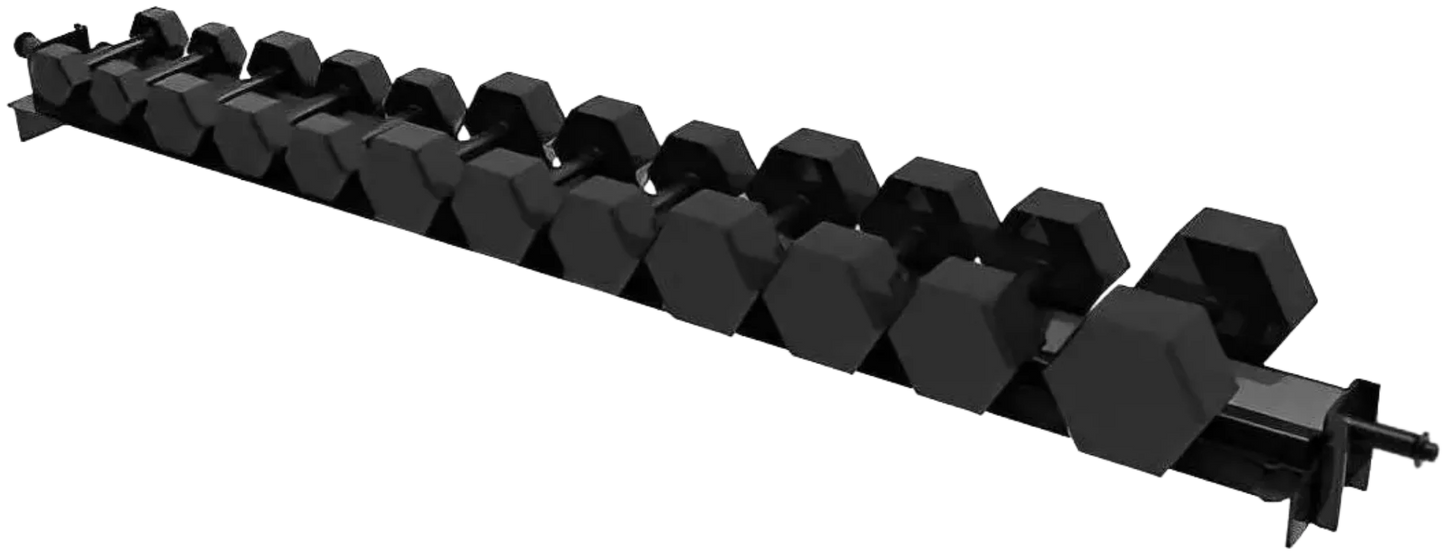 French Fitness 71" Rack & Rig Dumbbell Tier/Tray Attachment (New) Image
