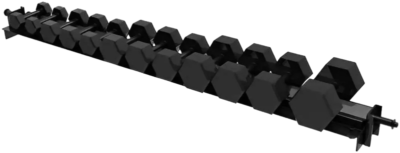 French Fitness 71" Rack & Rig Dumbbell Tier/Tray Attachment (New) Image