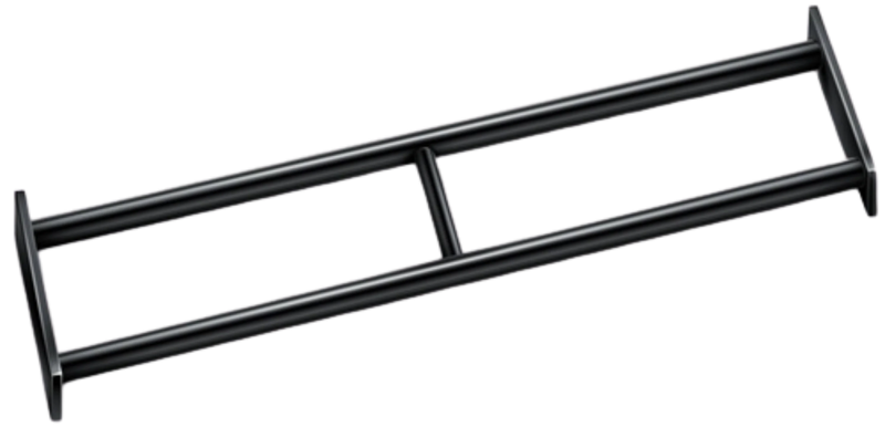 French Fitness 71" Rack & Rig Double Pull Up Bar (New)