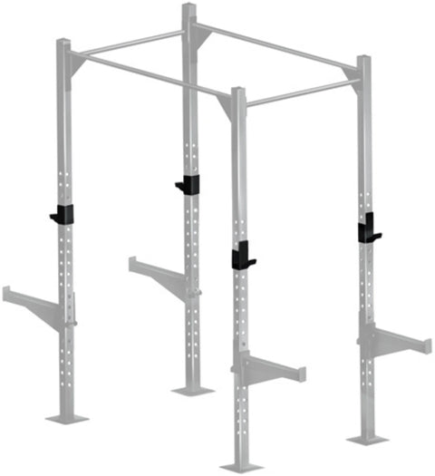 French Fitness Rack & Rig J-Cups J-Hooks Attachment (Pair) (New)