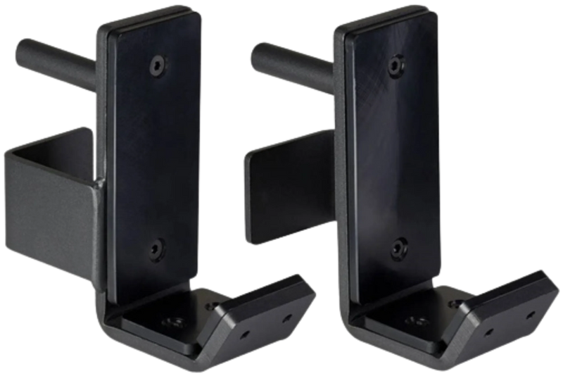 French Fitness Rack & Rig J-Cups J-Hooks Attachment (Pair) (New)
