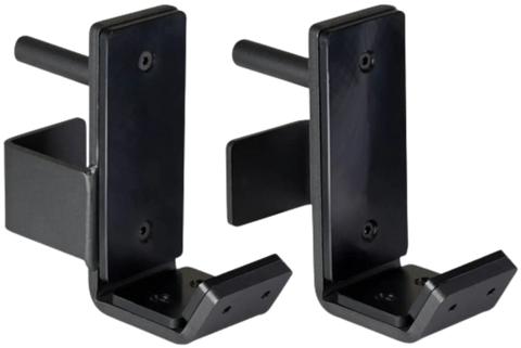 French Fitness Rack & Rig J-Cups J-Hooks Attachment (Pair) (New) Image