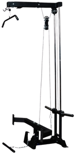 French Fitness Rig & Rack Lat Pulldown / Low Row w/Stabilizer Bar (New) Image