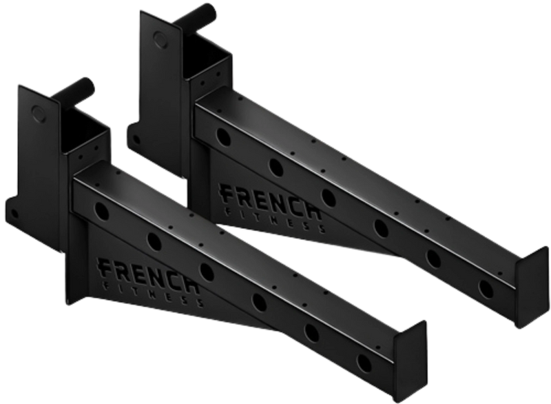 French Fitness Rack & Rig V2 HD Spotter Arms Attachment (Pair) (New)