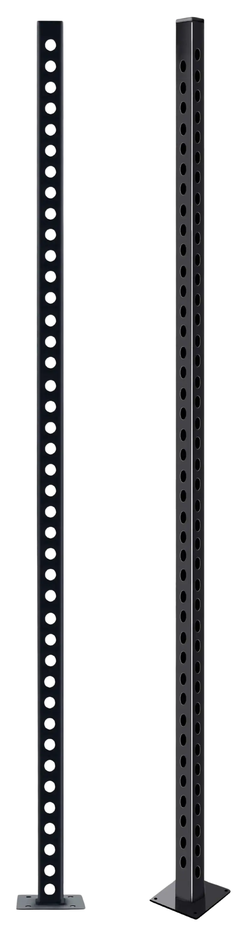French Fitness - 84" Rack & Rig Upright 7' (New) - Front & Angled View