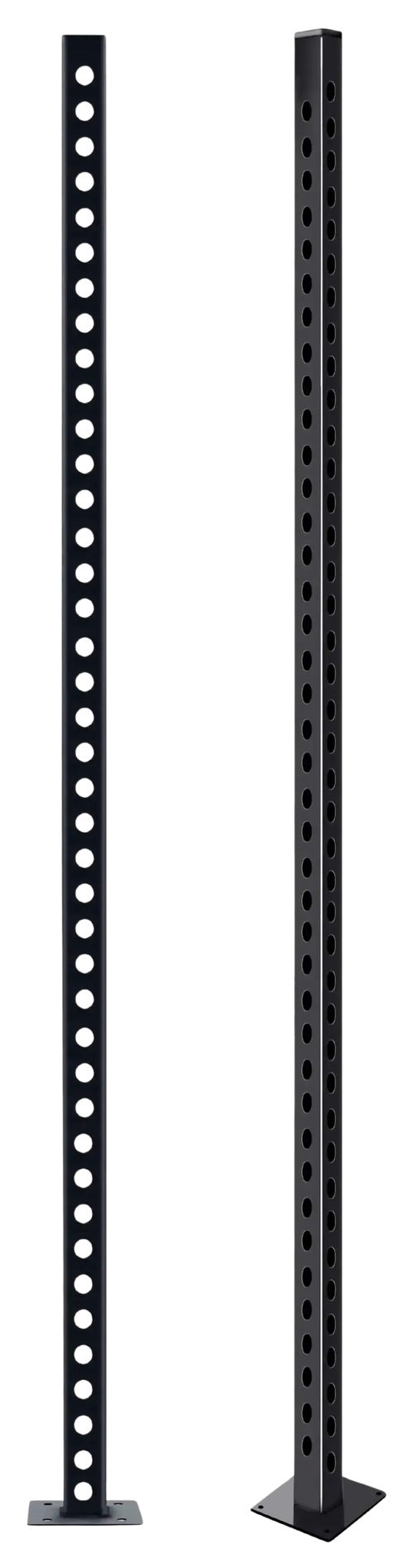 French Fitness - 84" Rack & Rig Upright 7' (New) - Front & Angled View