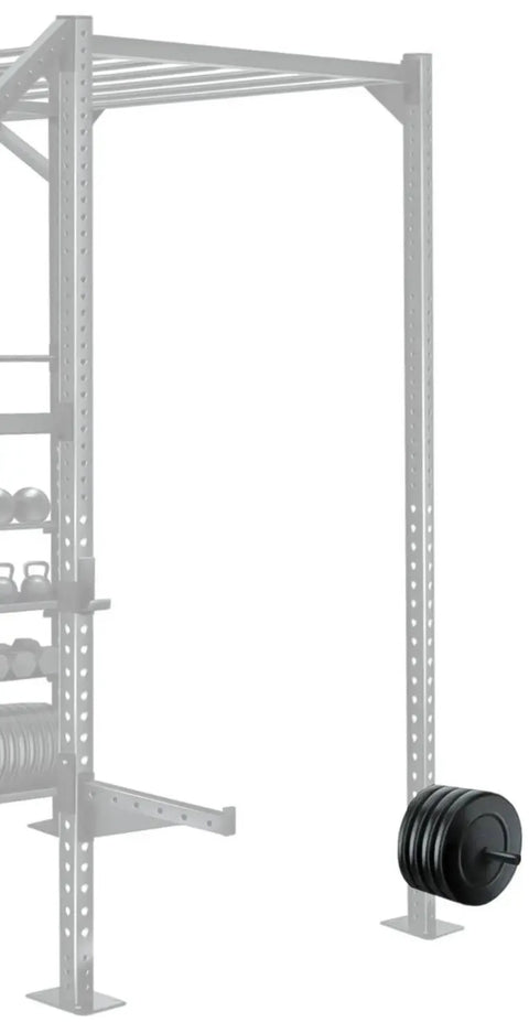 French Fitness Rack & Rig 14" Weight Storage Horn Attachment (New)