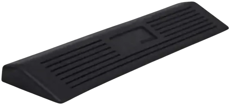 French Fitness - 27" Rubber Squat Wedge Block (New) - Angled View
