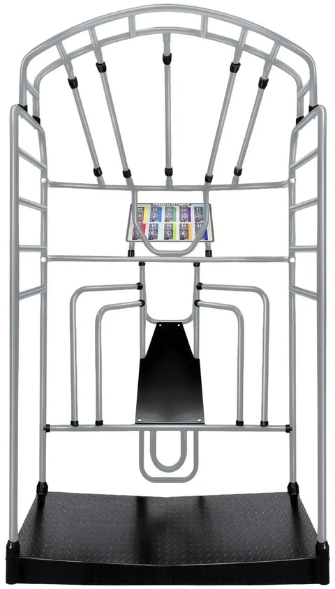 French Fitness FF-SC15 Stretch Cage - Silver (New) Image 2