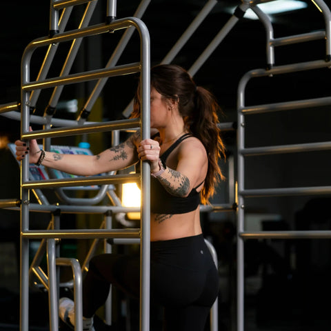 French Fitness FF-SC15 Stretch Cage - Silver (New)