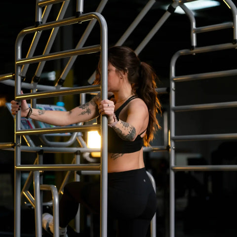 French Fitness FF-SC15 Stretch Cage - Silver (New) Image 12