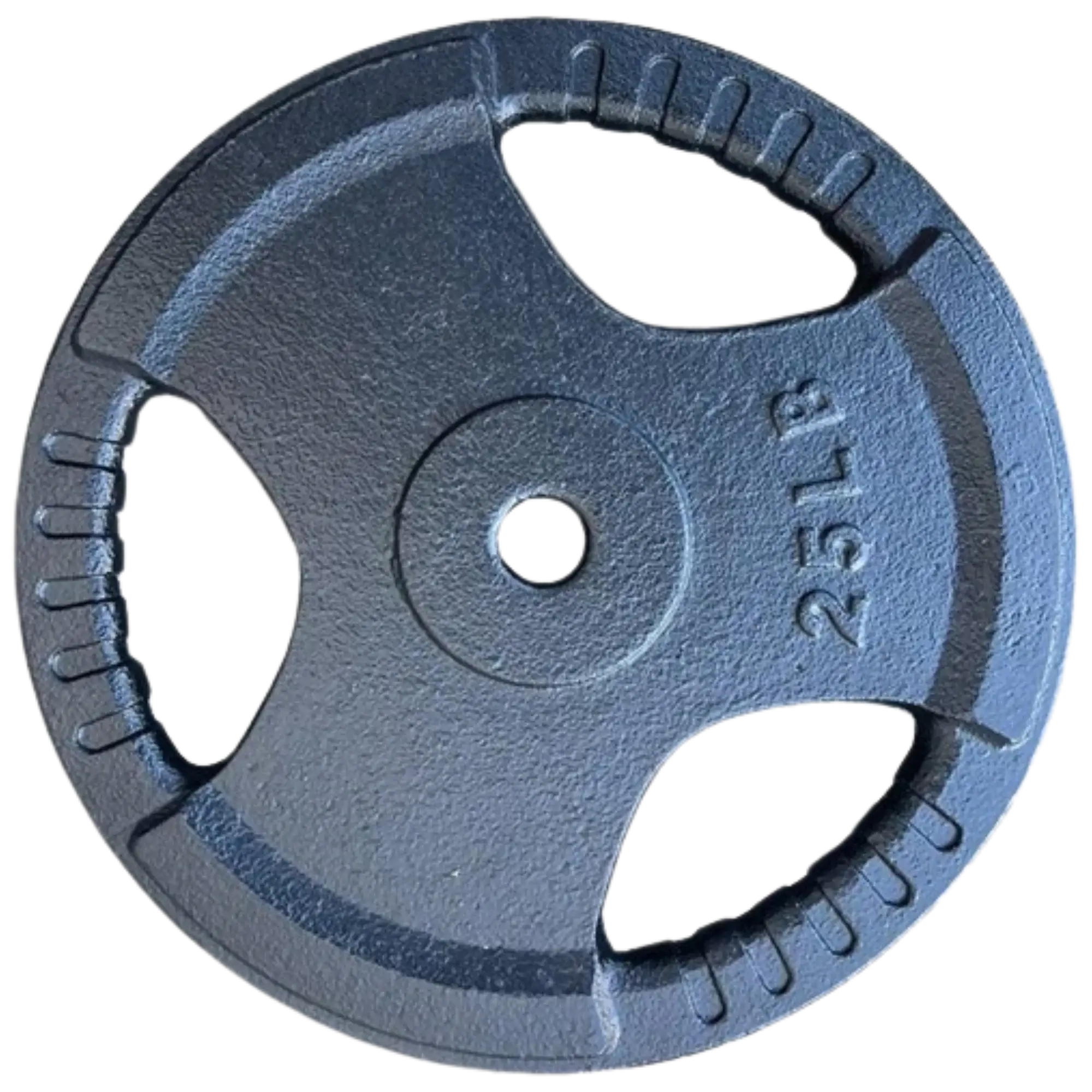 French Fitness Standard Cast Iron 1" Weight Plate 25 lbs (New) Image