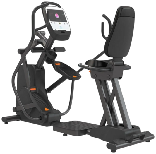 French Fitness SE420T Recumbent Seated Elliptical w/10" Touch Console (New) Image