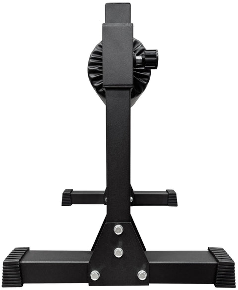 French Fitness Single Leg Roller Adjustable Squat Stand - Bulgarian Split Squats (New)