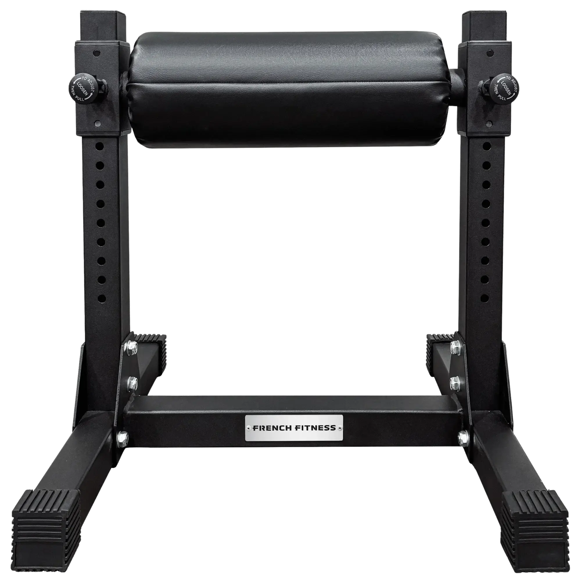 French Fitness Single Leg Roller Adjustable Squat Stand - Bulgarian Split Squats (New) Image