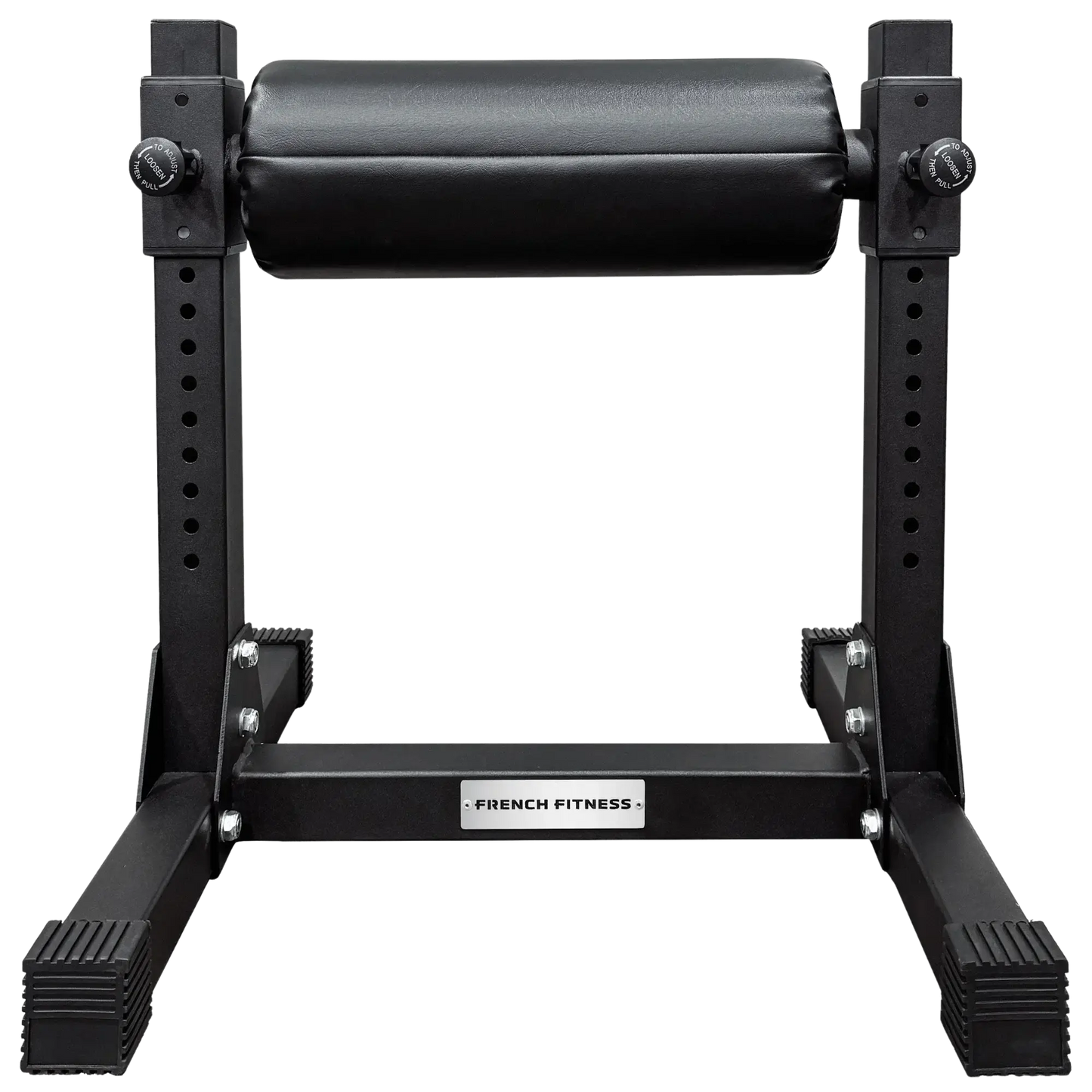 French Fitness Single Leg Roller Adjustable Squat Stand - Bulgarian Split Squats (New) Image
