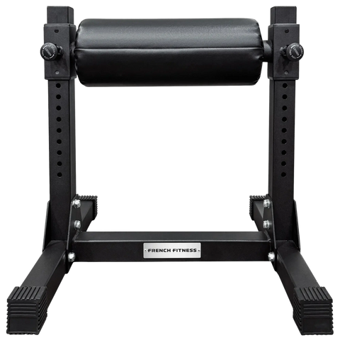 French Fitness Single Leg Roller Adjustable Squat Stand - Bulgarian Split Squats (New) Image