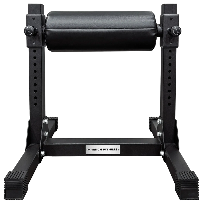 French Fitness Single Leg Roller Adjustable Squat Stand - Bulgarian Split Squats (New) Image