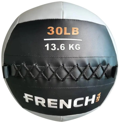 French Fitness Soft Medicine Wall Ball Set of 10 (4 to 30 lbs) (New)