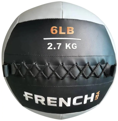 French Fitness Soft Medicine Wall Ball Set of 6 (6 to 20 lbs) (New)