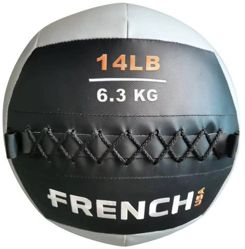 French Fitness Soft Medicine Wall Ball Set of 6 (6 to 20 lbs) (New)