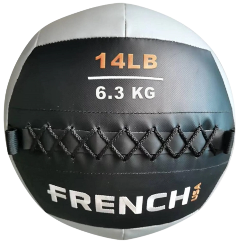 French Fitness Soft Medicine Wall Ball 14 lb (New)