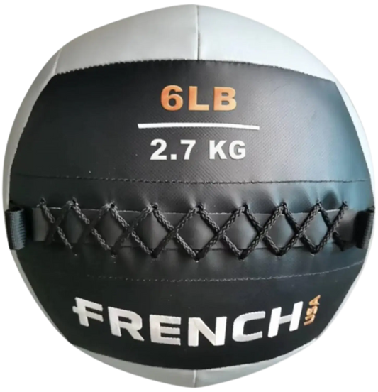 French Fitness Soft Medicine Wall Ball 6 lb (New) Image