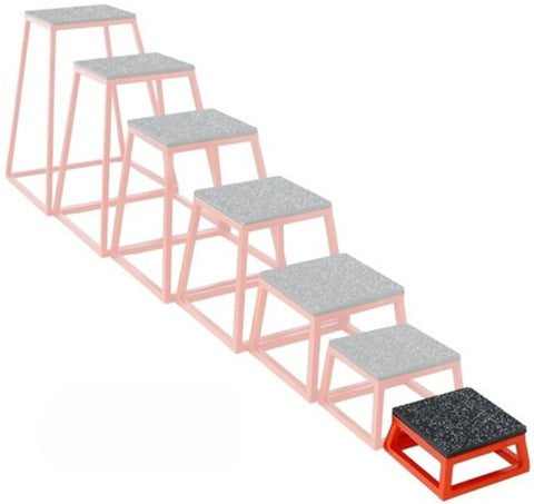 French Fitness 6" Steel Plyo Jump Box (New)
