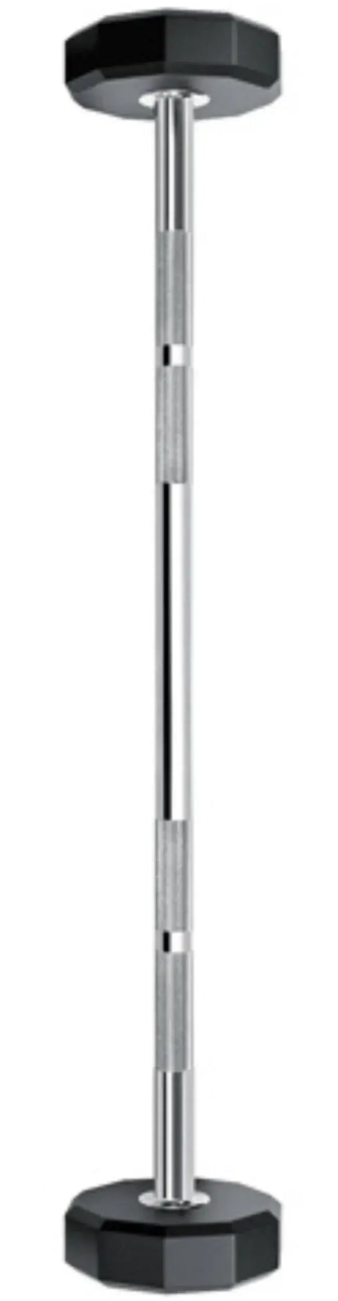 French Fitness Straight Urethane Barbell Bar - Set of 5 (20-60 lbs) (New) Image 3