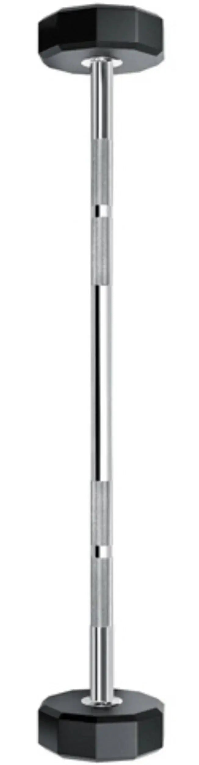 French Fitness Straight Urethane Barbell Bar - Set of 5 (20-60 lbs) (New) Image 4