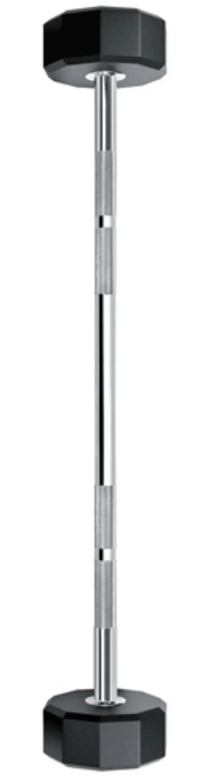French Fitness Straight Urethane Barbell Bar - Set of 5 (20-60 lbs) (New) Image 6