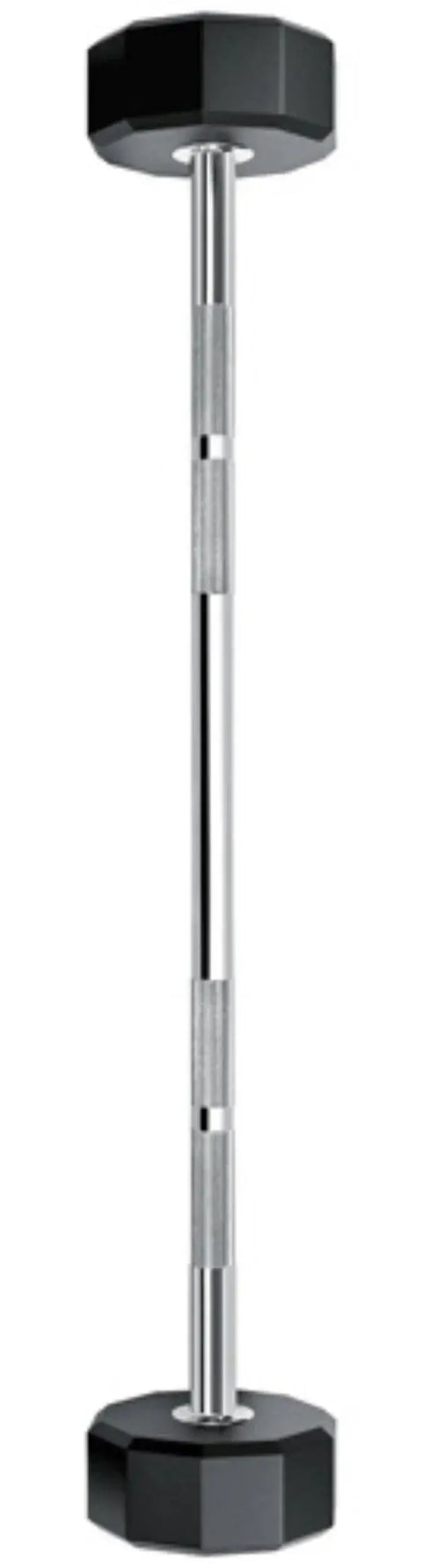 French Fitness Straight Urethane Barbell Bar - Set of 5 (20-60 lbs) (New) Image 6