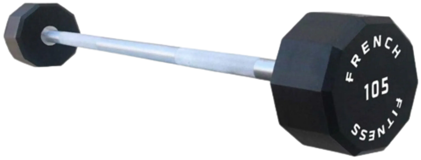 French Fitness Straight Urethane Barbell 105 lbs - Single (New) Image