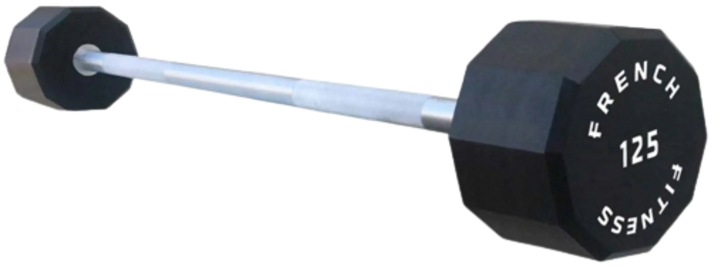 French Fitness Straight Urethane Barbell 125 lbs - Single (New) Image